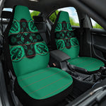 Bafokeng Rabbit Crown Palesa ea kharanium Car Seat Cover Green Seanamarena Basotho Blanket Inspired