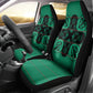 Bafokeng Rabbit Crown Palesa ea kharanium Car Seat Cover Green Seanamarena Basotho Blanket Inspired