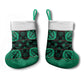 Bafokeng Rabbit Crown Palesa ea kharanium Christmas Stocking Green Seanamarena Basotho Blanket Inspired