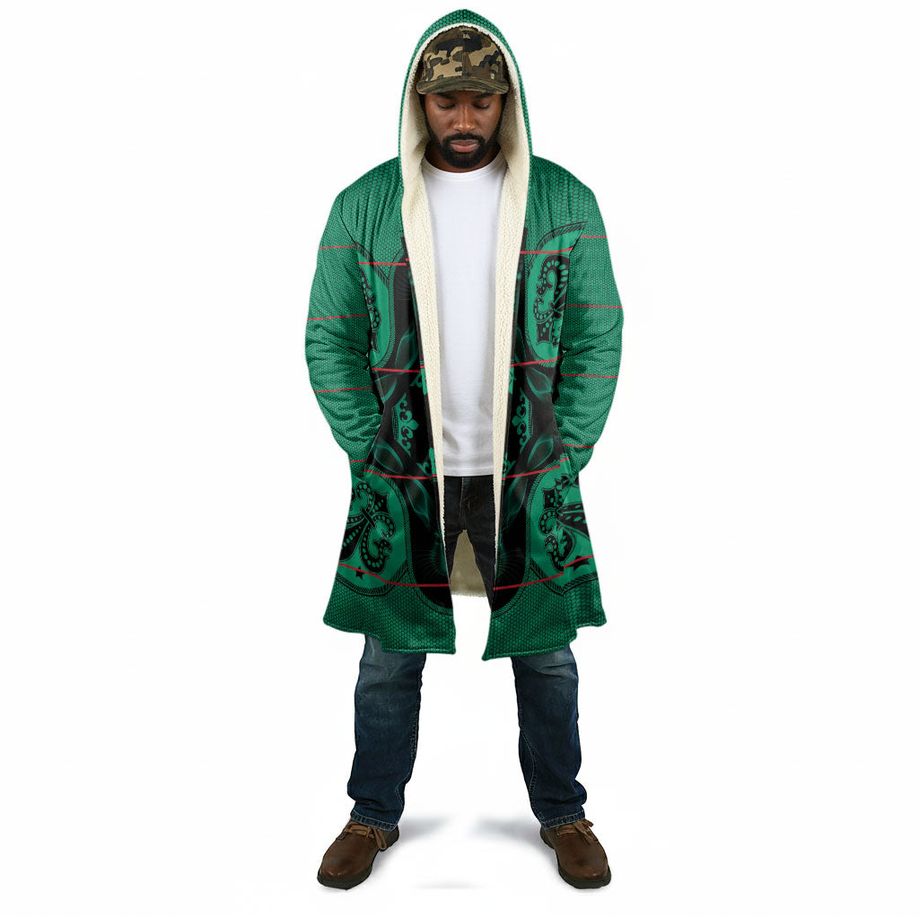 Bafokeng Rabbit Crown Palesa ea kharanium Cloak Green Seanamarena Basotho Blanket Inspired