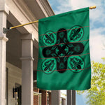 Bafokeng Rabbit Crown Palesa ea kharanium Garden Flag Green Seanamarena Basotho Blanket Inspired