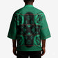 Bafokeng Rabbit Crown Palesa ea kharanium Kimono Green Seanamarena Basotho Blanket Inspired