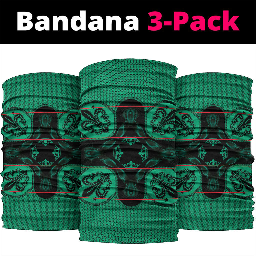 Bafokeng Rabbit Crown Palesa ea kharanium Neck Gaiter Green Seanamarena Basotho Blanket Inspired