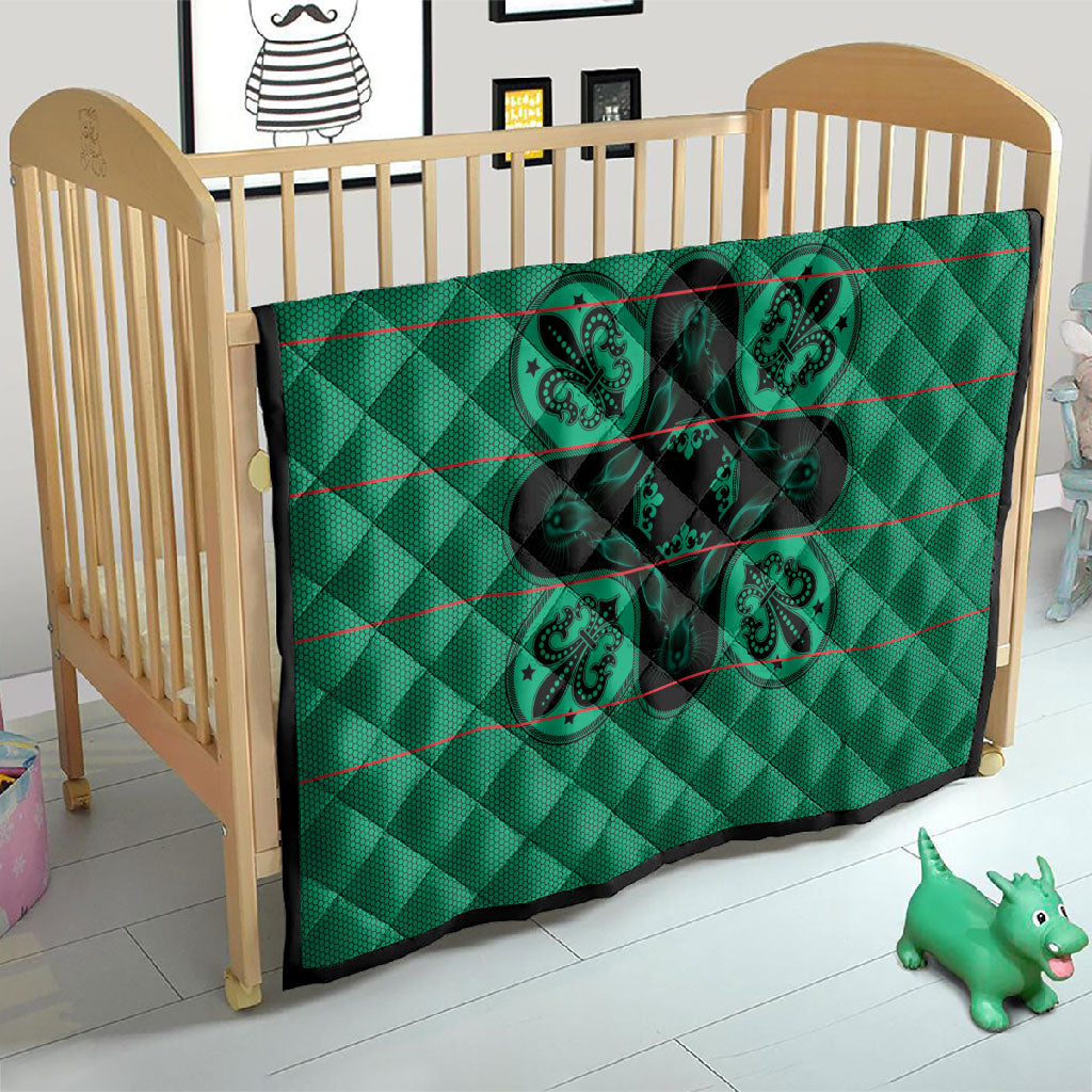 Bafokeng Rabbit Crown Palesa ea kharanium Quilt Green Seanamarena Basotho Blanket Inspired