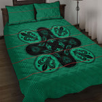 Bafokeng Rabbit Crown Palesa ea kharanium Quilt Bed Set Green Seanamarena Basotho Blanket Inspired