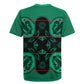 Bafokeng Rabbit Crown Palesa ea kharanium Rugby Jersey Green Seanamarena Basotho Blanket Inspired