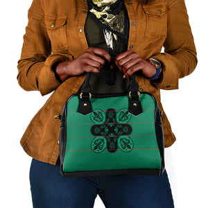 Bafokeng Rabbit Crown Palesa ea kharanium Shoulder Handbag Green Seanamarena Basotho Blanket Inspired