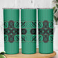 Bafokeng Rabbit Crown Palesa ea kharanium Skinny Tumbler Green Seanamarena Basotho Blanket Inspired