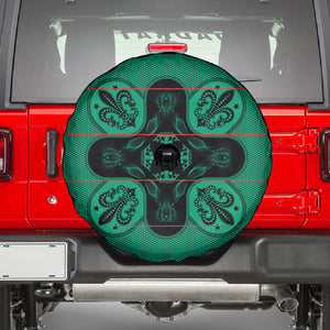 Bafokeng Rabbit Crown Palesa ea kharanium Spare Tire Cover Green Seanamarena Basotho Blanket Inspired