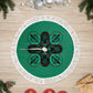 Bafokeng Rabbit Crown Palesa ea kharanium Tree Skirt Green Seanamarena Basotho Blanket Inspired