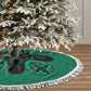Bafokeng Rabbit Crown Palesa ea kharanium Tree Skirt Green Seanamarena Basotho Blanket Inspired