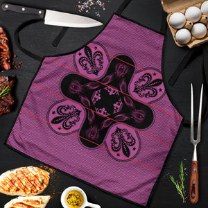 Bafokeng Rabbit Crown Palesa ea kharanium Apron Pink Seanamarena Basotho Blanket Inspired