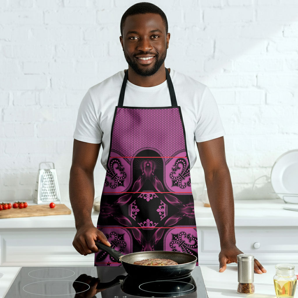 Bafokeng Rabbit Crown Palesa ea kharanium Apron Pink Seanamarena Basotho Blanket Inspired