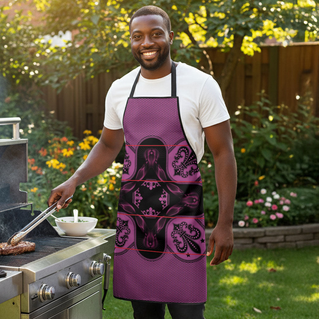 Bafokeng Rabbit Crown Palesa ea kharanium Apron Pink Seanamarena Basotho Blanket Inspired
