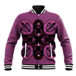 Bafokeng Rabbit Crown Palesa ea kharanium Baseball Jacket Pink Seanamarena Basotho Blanket Inspired