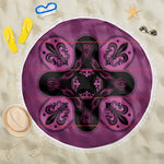 Bafokeng Rabbit Crown Palesa ea kharanium Beach Blanket Pink Seanamarena Basotho Blanket Inspired