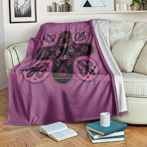 Bafokeng Rabbit Crown Palesa ea kharanium Blanket Pink Seanamarena Basotho Blanket Inspired