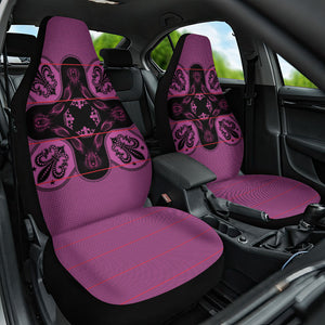 Bafokeng Rabbit Crown Palesa ea kharanium Car Seat Cover Pink Seanamarena Basotho Blanket Inspired