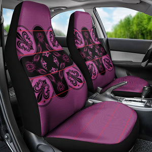 Bafokeng Rabbit Crown Palesa ea kharanium Car Seat Cover Pink Seanamarena Basotho Blanket Inspired