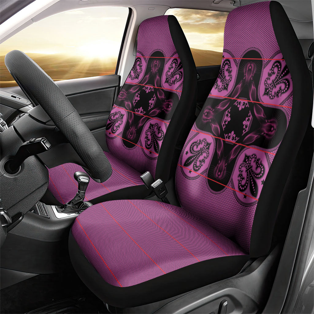 Bafokeng Rabbit Crown Palesa ea kharanium Car Seat Cover Pink Seanamarena Basotho Blanket Inspired