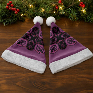 Bafokeng Rabbit Crown Palesa ea kharanium Christmas Santa Hat Pink Seanamarena Basotho Blanket Inspired