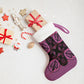 Bafokeng Rabbit Crown Palesa ea kharanium Christmas Stocking Pink Seanamarena Basotho Blanket Inspired