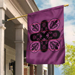 Bafokeng Rabbit Crown Palesa ea kharanium Garden Flag Pink Seanamarena Basotho Blanket Inspired