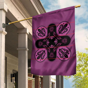 Bafokeng Rabbit Crown Palesa ea kharanium Garden Flag Pink Seanamarena Basotho Blanket Inspired