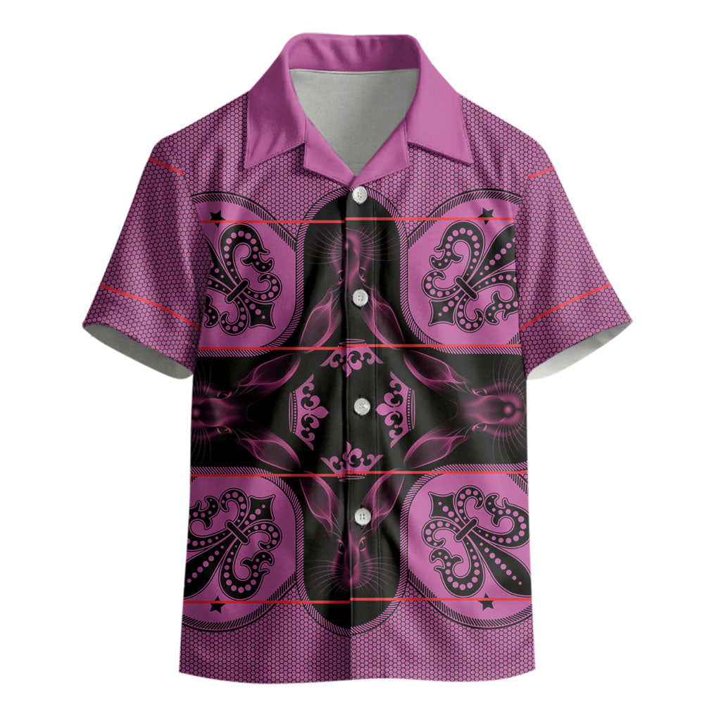 Bafokeng Rabbit Crown Palesa ea kharanium Kid Hawaiian Shirt Pink Seanamarena Basotho Blanket Inspired