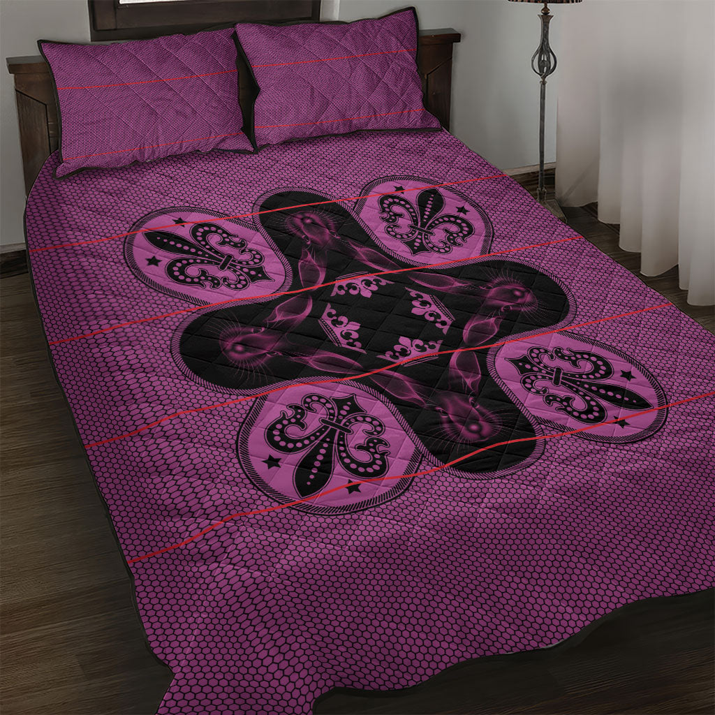 Bafokeng Rabbit Crown Palesa ea kharanium Quilt Bed Set Pink Seanamarena Basotho Blanket Inspired