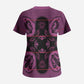Bafokeng Rabbit Crown Palesa ea kharanium Scrub Top Pink Seanamarena Basotho Blanket Inspired