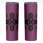Bafokeng Rabbit Crown Palesa ea kharanium Skinny Tumbler Pink Seanamarena Basotho Blanket Inspired