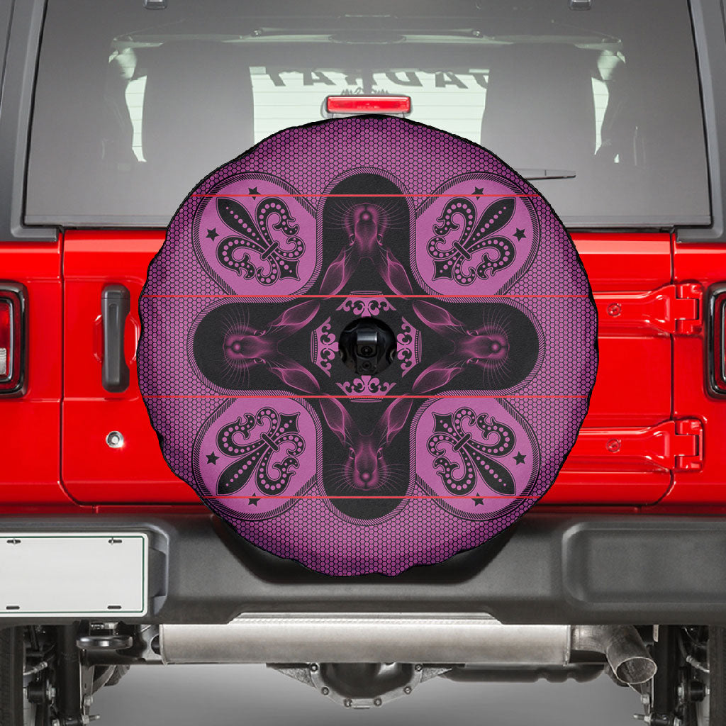 Bafokeng Rabbit Crown Palesa ea kharanium Spare Tire Cover Pink Seanamarena Basotho Blanket Inspired