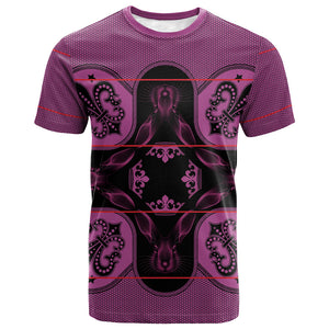 Bafokeng Rabbit Crown Palesa ea kharanium T shirt Pink Seanamarena Basotho Blanket Inspired
