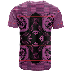 Bafokeng Rabbit Crown Palesa ea kharanium T shirt Pink Seanamarena Basotho Blanket Inspired