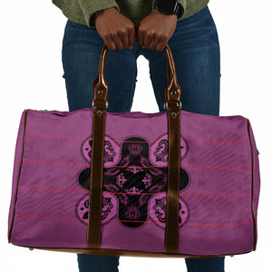 Bafokeng Rabbit Crown Palesa ea kharanium Travel Bag Pink Seanamarena Basotho Blanket Inspired