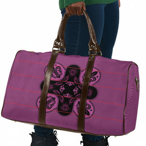 Bafokeng Rabbit Crown Palesa ea kharanium Travel Bag Pink Seanamarena Basotho Blanket Inspired