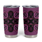 Bafokeng Rabbit Crown Palesa ea kharanium Tumbler Cup Pink Seanamarena Basotho Blanket Inspired