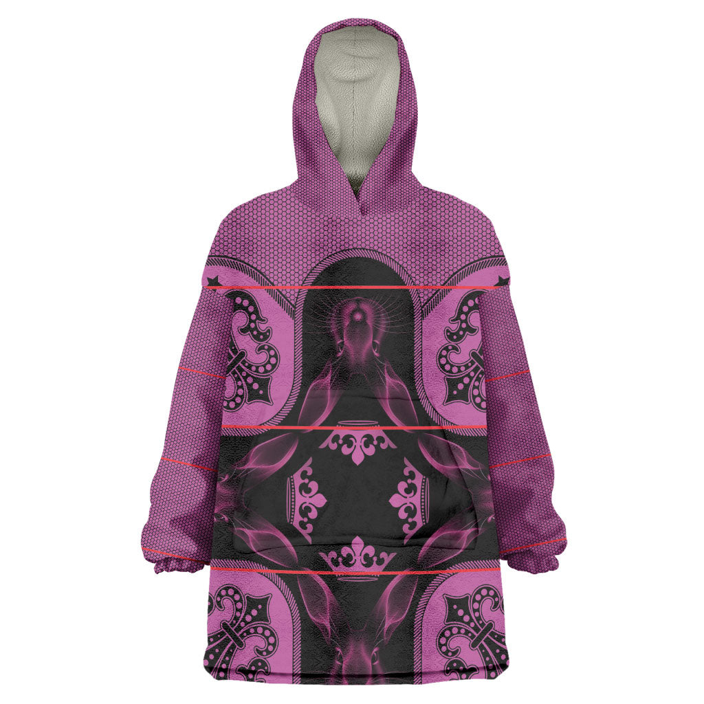 Bafokeng Rabbit Crown Palesa ea kharanium Wearable Blanket Hoodie Pink Seanamarena Basotho Blanket Inspired