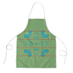 Green Hearts Crown Traditional Geometry Apron Seanamarena Basotho Blanket Inspired