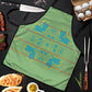 Green Hearts Crown Traditional Geometry Apron Seanamarena Basotho Blanket Inspired