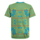 Green Hearts Crown Traditional Geometry Rugby Jersey Seanamarena Basotho Blanket Inspired