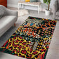 African Mixed Wild Animal Skins Area Rug