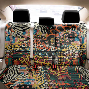 African Mixed Wild Animal Skins Back Car Seat Cover