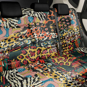 African Mixed Wild Animal Skins Back Car Seat Cover