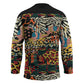 African Mixed Wild Animal Skins Hockey Jersey