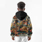 African Mixed Wild Animal Skins Kid Hoodie
