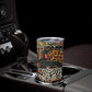 African Mixed Wild Animal Skins Tumbler Cup
