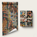 African Mixed Wild Animal Skins Wrapping Paper - African Pride