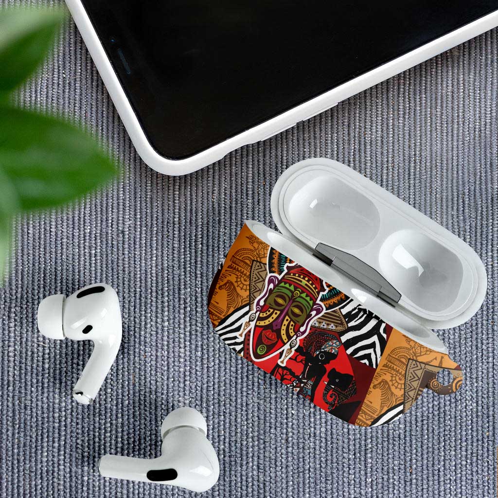Beautiful African Women Ethnic Motifs AirPods Case